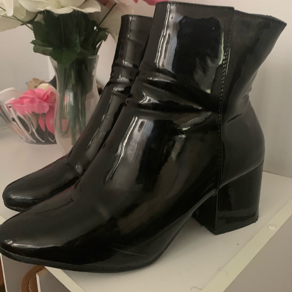 Black Leather Boots